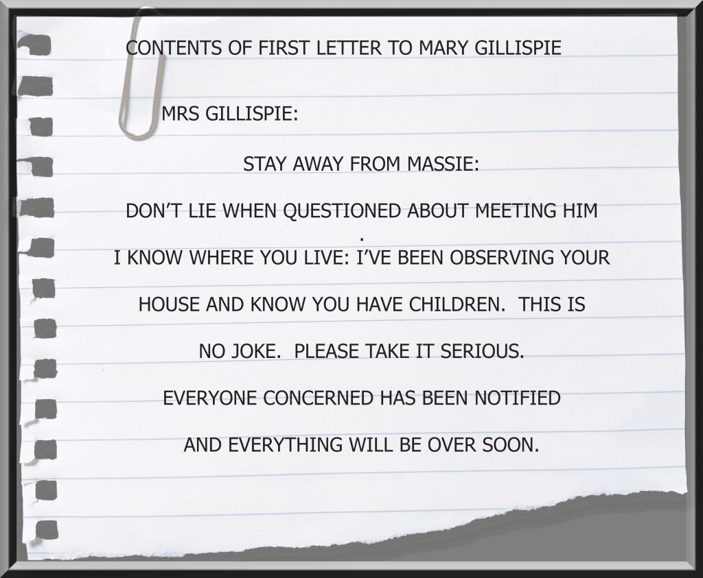 The Circleville Letters: The First Letter To Mary Gillispie
